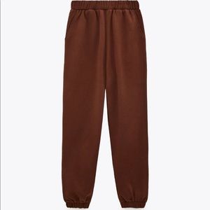 ZARA BROWN SWEATPANTS